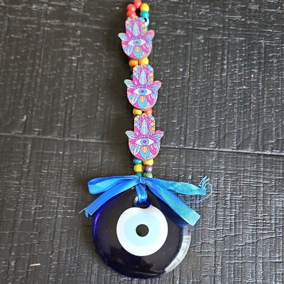Colorful Evil Eye  Accessory - Picture 1 of 3